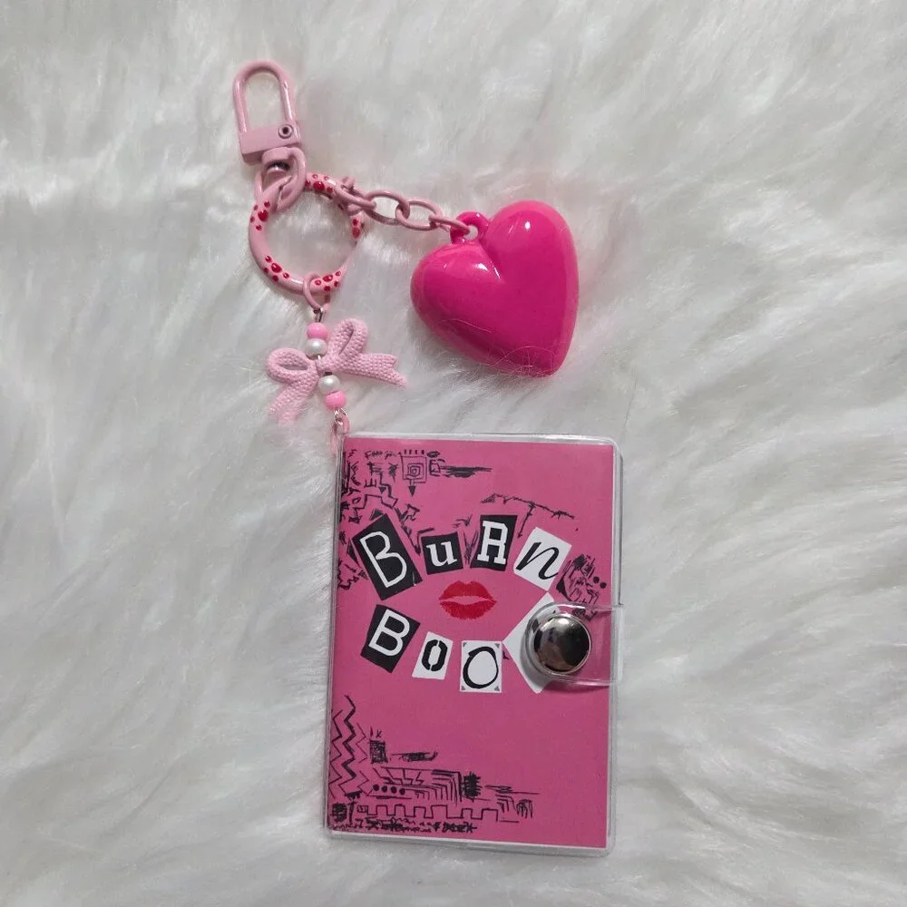 Mean Girls Burn Book Keychain